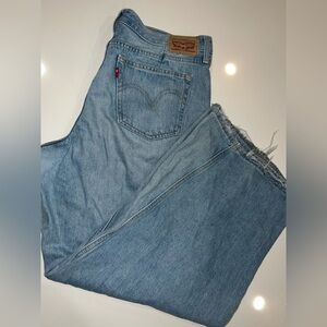 Levi's Women's Light Blue Flare Jeans